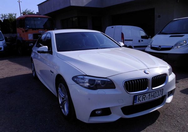 BMW Seria 5 cena 78300 przebieg: 225478, rok produkcji 2015 z Wysokie Mazowieckie małe 232